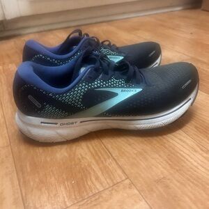 Brooks Ghost 14 Blue - 120356-1B-446 Womens US 9.5 Running Sneakers Shoes Active
